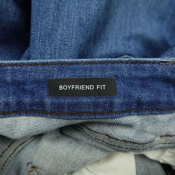 Judy Blue Jeans Womens 5/27 Denim Distressed Button Fly Boyfriend Fit Stretch - Picture 5 of 13